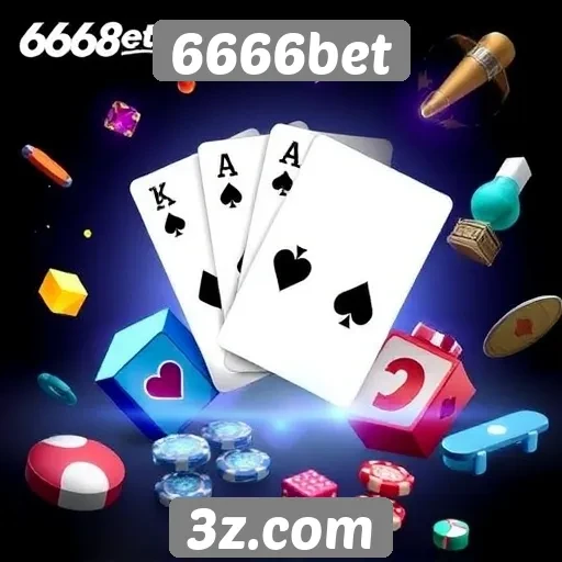 Diversidade de jogos disponíveis na 6666bet