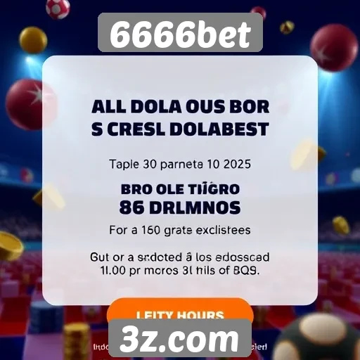 Promoções exclusivas e bônus da 6666bet